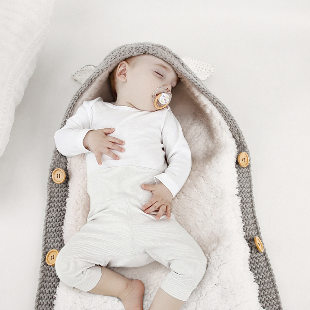 Saco de dormir para bebés de 0 a 24 meses, manta de invierno más