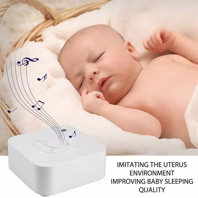 Ruido blanco: El sonido para que los bebés duerman como el vientre materno