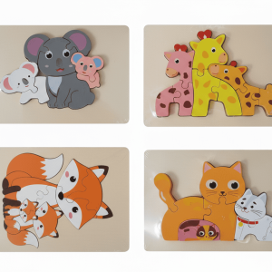 Mi Primer Puzzle de Encaje (Familias)