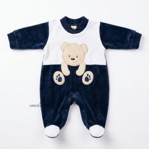 Osito Plush para bebé (Osito Azul Marino  - RN)
