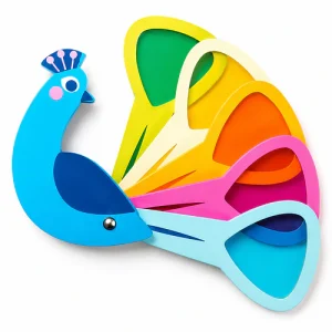 Pavo Real Arcoiris Sensorial