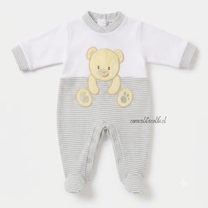 Osito Algodón Pima para bebé (Osito - 0 a 3 Meses)