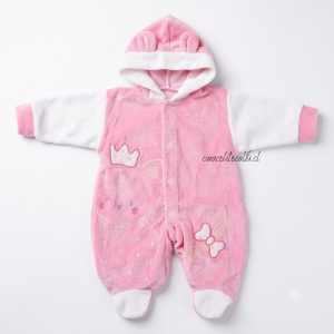 Enterito Plush para bebé Prematuro (Rosado)