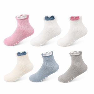 Pack 3 Calcetines Antideslizantes Para Bebé (9 a 18 Meses; 18 a 24 Meses)